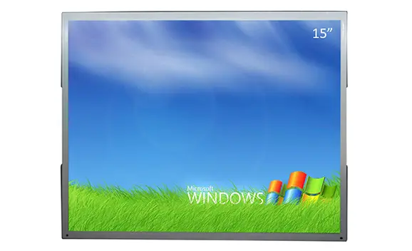 شاشة LCD بإطار مفتوح 15 بوصة