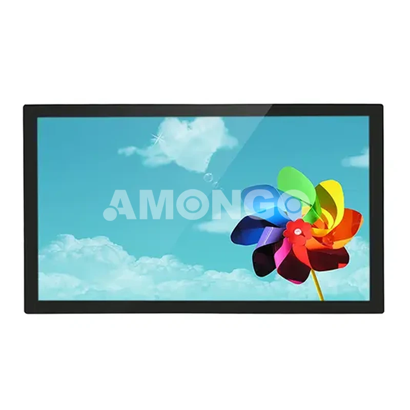 24 بوصة شاشة lcd مع الزجاج المقسى 1