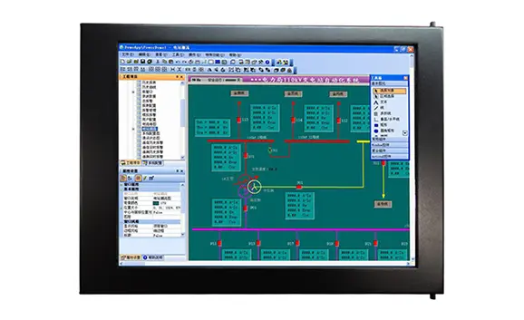 شاشة LCD واسعة النطاق لدرجة الحرارة