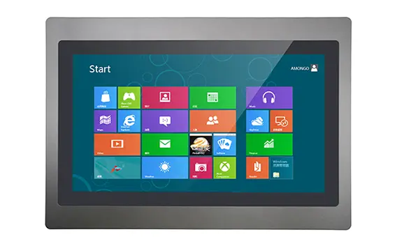 شاشة كمبيوتر صناعية LCD تعمل باللمس