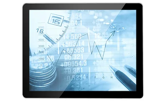 شاشة LCD تعمل باللمس بواجهة PCAP مقاس 15 بوصة