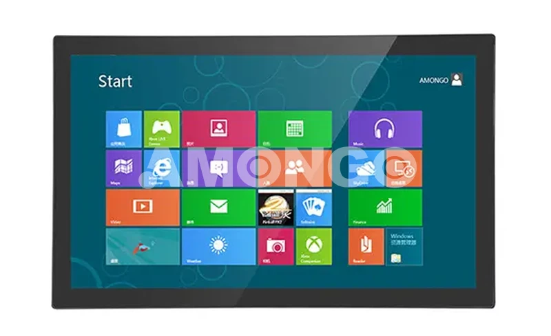 شاشة LCD صناعية بشاشة تعمل باللمس PCAP بوصة